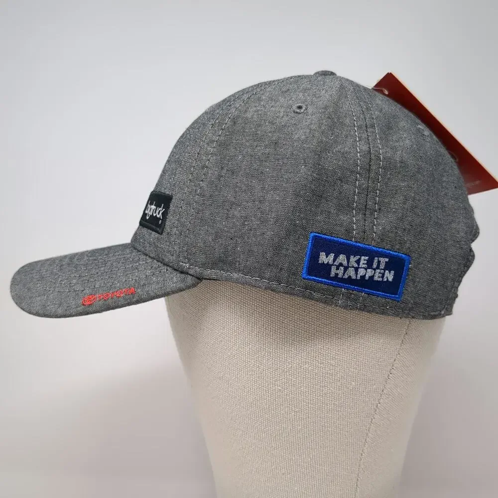 bigtruck Snapback Gray One Size Hat Squaw Valley Alpine Meadows Toyota Logo